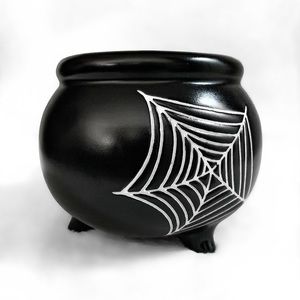 NWOT Spooky Halloween Goth Witch Cauldron Ceramic Mug